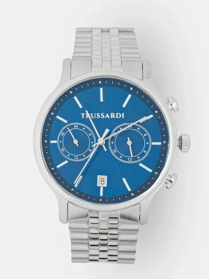 Trussardi zegarek T-INEDITO męski kolor srebrny R2453174003