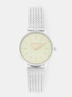 Trussardi zegarek T-STAR srebrny