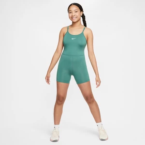 Trykot dla dużych dzieci (dziewcząt) Nike Dri-FIT One - Zieleń