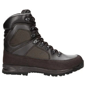 Brązowe sluzbowe trzewiki za kostke ze skóry licowej z membrana trzewik wersja 2 Wojas