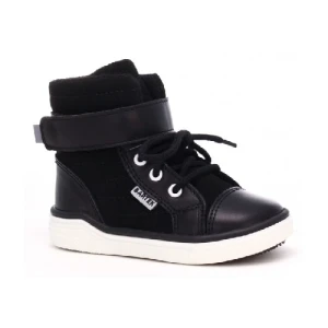 Trzewiki Bartek dla chłopców czarny w 1075 asdp p43255