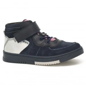 Trzewiki Bartek dla dziewcząt granatowo srebrny t 17566002 p45550