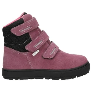 Trzewiki ocieplane Bartek 84011 85 dla dziewcząt różowo czarne 8401185