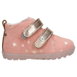 Różowe trzewiki dla dziewczynki ze złotymi elementami Bartek 86315-75