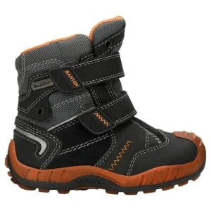 Czarne chłopięce trzewiki z ociepleniem Bartek t 61232 p17