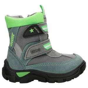 Szaro zielone wysokie trzewiki Bartek t 51522 214 t 51522-214