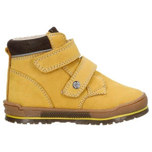 Żółte trzewiki dziecięce ze skóry nubukowej Bartek 091776 020 ii 091776 020 ii