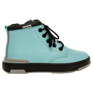 Turkusowo czarne trzewiki Bartek typu trampki 1112105