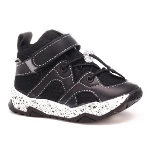 Trzewiki Bartek dla chłopców czarny w 1166 055p p43524