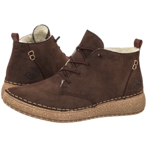 Trzewiki Brązowe 50910-25 Brown (RI412-a) Rieker