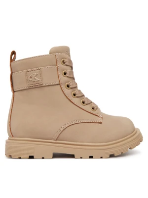 Trzewiki Calvin Klein Cher V1A5-83409-0315 Beżowy