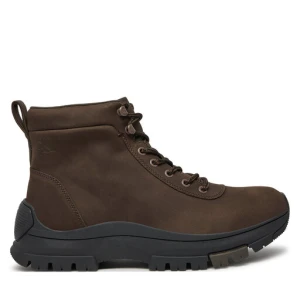 Trzewiki Calvin Klein Hybrid Wp Boot Laceup Rebellious YM0YM01077 Brązowy