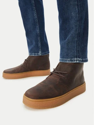 Trzewiki Clarks Boxbee Desert 26328235 Brązowy