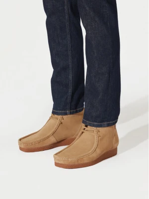 Trzewiki Clarks Shacre Boot 26159438 Beżowy