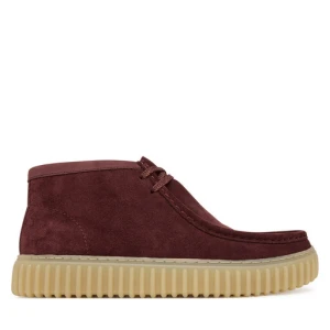 Trzewiki Clarks Torhill Hi 26183423 Bordowy