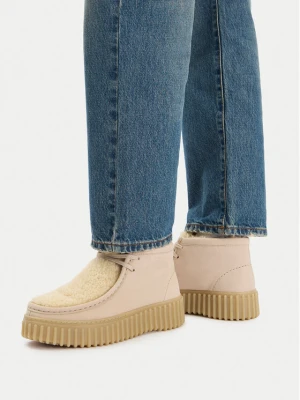Trzewiki Clarks Torhill Moss 26182914 Beżowy