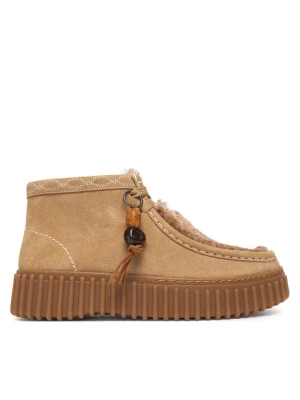 Trzewiki Clarks Torhill Moss 26329429 Beżowy jasny