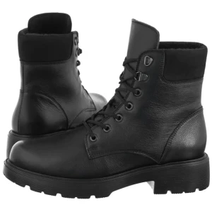 Trzewiki Czarne 2XUT7_Z_ _WD8 (RY1171-a) Ryłko