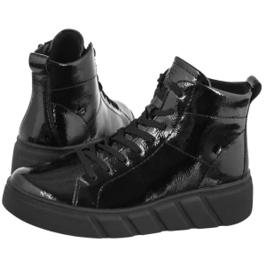 Trzewiki Czarne Lakierowane W2661-01 Black (RI417-a) Rieker