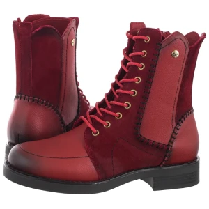 Trzewiki Czerwone A7155-08/00-7 (MA1455-a) Maciejka