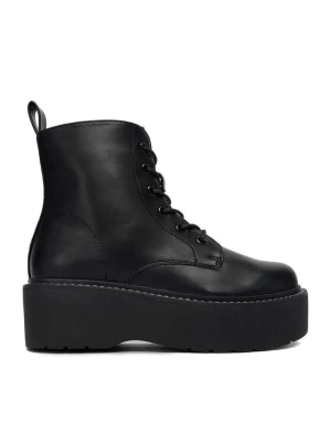 Trzewiki DeeZee 12663-1 -BLACK PU Czarny