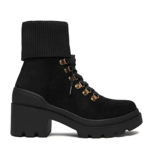 Trzewiki DeeZee 13103-2-BLACK SU Czarny