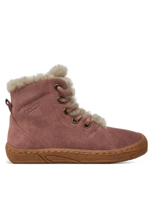 Trzewiki Froddo Minni Suede Laces G2110140 S Różowy