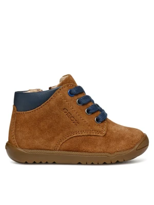 Trzewiki Geox B Macchia Boy B464NA 022BC C6000 Brązowy