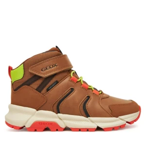 Trzewiki Geox J Flexyper Plus J56LCC 0FUME C0616 D Brązowy