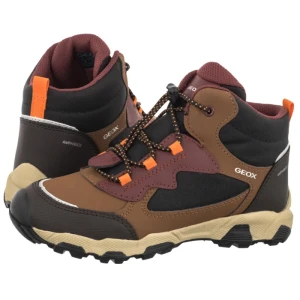 Trzewiki J Magnetar Boy B Abx C - Brown / Bordeaux J463ZC 050FU C6311 (GE197-b) Geox