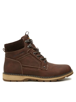 Trzewiki Jack & Jones Stratford 12257762 Brązowy