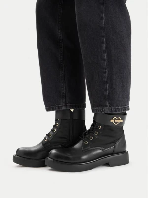 Trzewiki LOVE MOSCHINO JA24024G1NIN100A41 Czarny