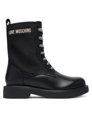 Trzewiki LOVE MOSCHINO JA24074G1PIO100A Czarny