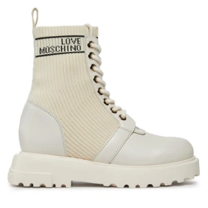 Trzewiki LOVE MOSCHINO JA24324G0HIY612A Biały