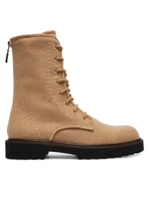 Trzewiki Max Mara Bakerzipwk 2524796012600 Brązowy