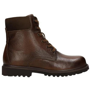 Brązowe workery męskie ze skóry licowej 24120-72 Wojas