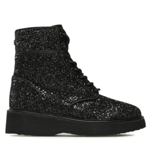 Trzewiki MICHAEL Michael Kors Aniya Lug Bootie 40F3AYFEED Czarny