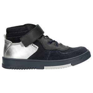 Trzewiki ocieplane Bartek dla dziewcząt granatowo srebrny t 14566008 p45479