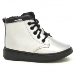 Trzewiki ocieplane Bartek dla dziewcząt srebrny w 11561001 p45287