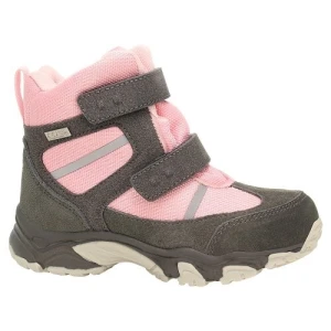 Trzewiki ocieplane Bartek dla dziewcząt szaro różowy t 14655003 p46848