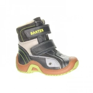 Trzewiki ocieplane Bartek dla chłopców szary w 71482 827 p29374