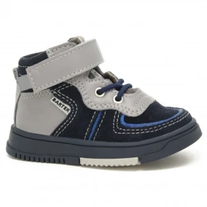 Trzewiki ocieplane Bartek dla chłopców granatowo szary t 11583005 p45439