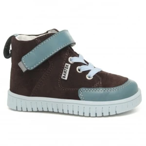 Trzewiki ocieplane Bartek dla chłopców brązowo niebieski t 11544009 p45441