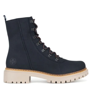 Trzewiki Rieker 72643-14 Niebieski