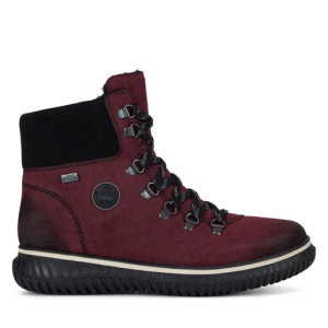 Trzewiki Rieker 74247-35 Bordowy