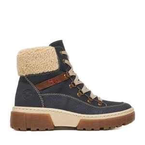 Trzewiki Rieker CEO-X8638-14 Granatowy