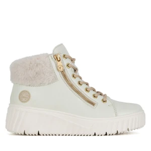 Trzewiki Rieker N2506-81 Biały