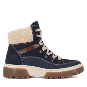 Trzewiki Rieker X8638-14 Niebieski