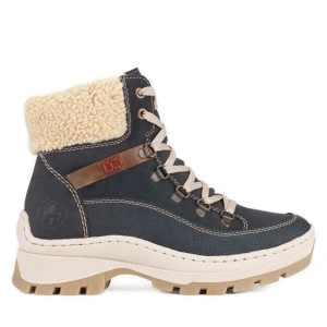 Trzewiki Rieker X9338-14 Niebieski