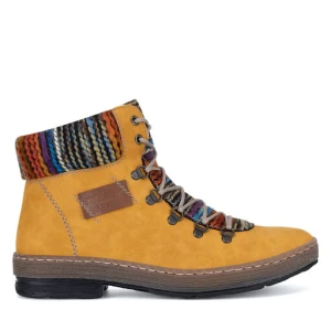 Trzewiki Rieker Z6743-68 Żółty